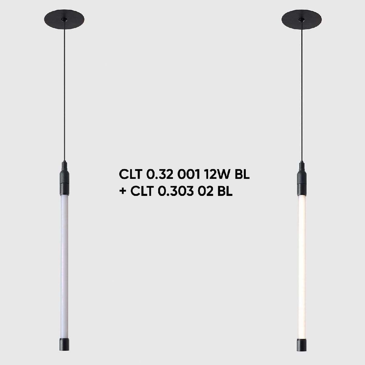 Встраиваемое потолочное крепление с драйвером Crystal Lux CLT 0.303 03 BL
