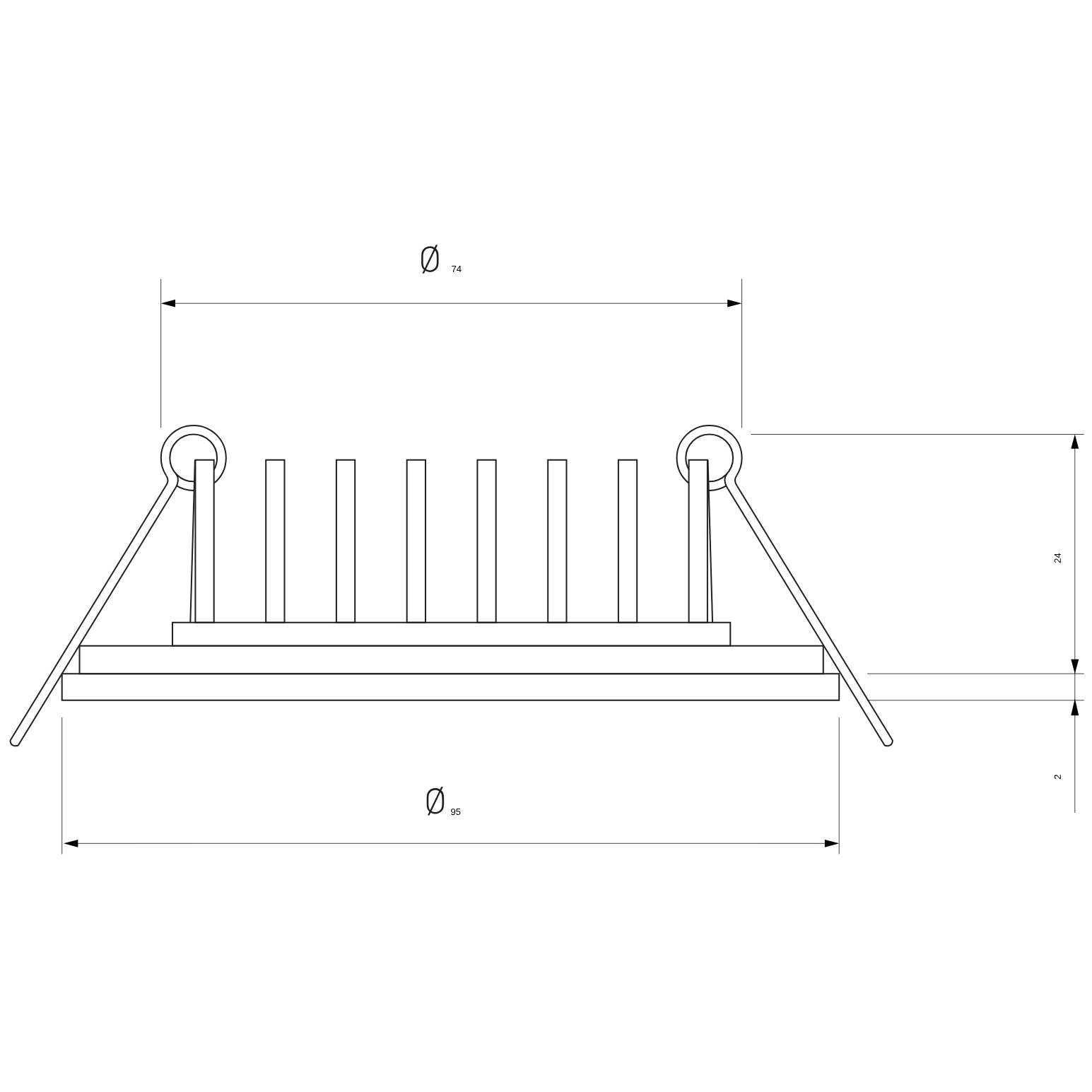 Встраиваемый светильник Elektrostandard DSS004 5+3W 4200K 4690389151361 в Москве