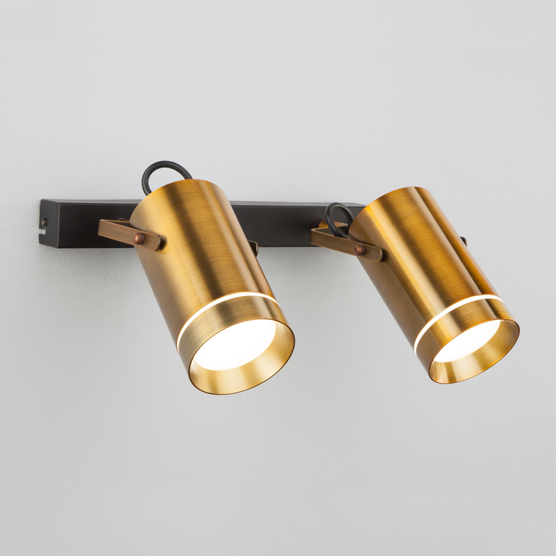 Настенный светодиодный светильник Eurosvet Bronze 20063/2 античная бронза