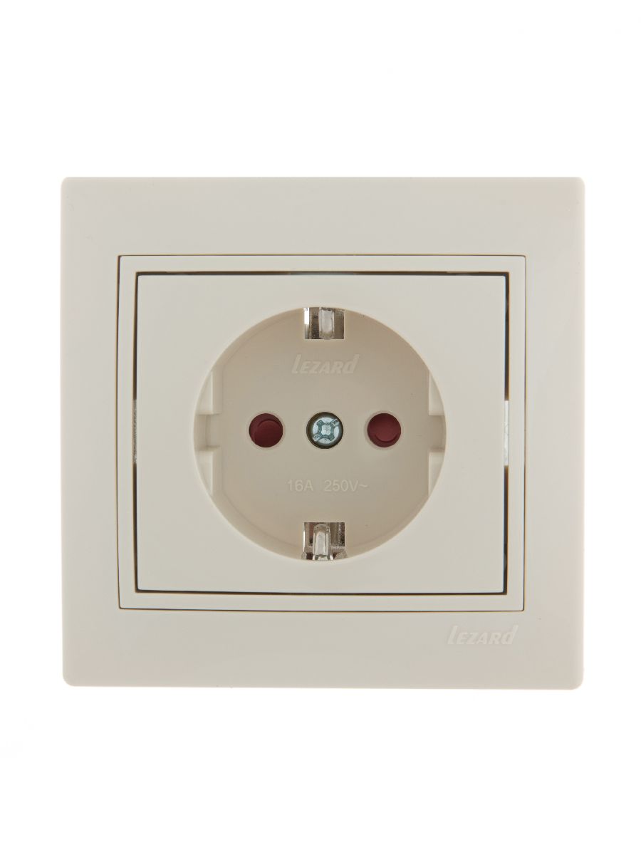 Розетка с защитой от детей Lezard Mira 701-0303-124