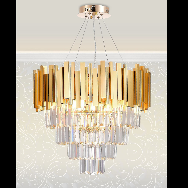 Подвесная люстра Natali Kovaltseva Bellezza BELLEZZA 81427/8C GOLD