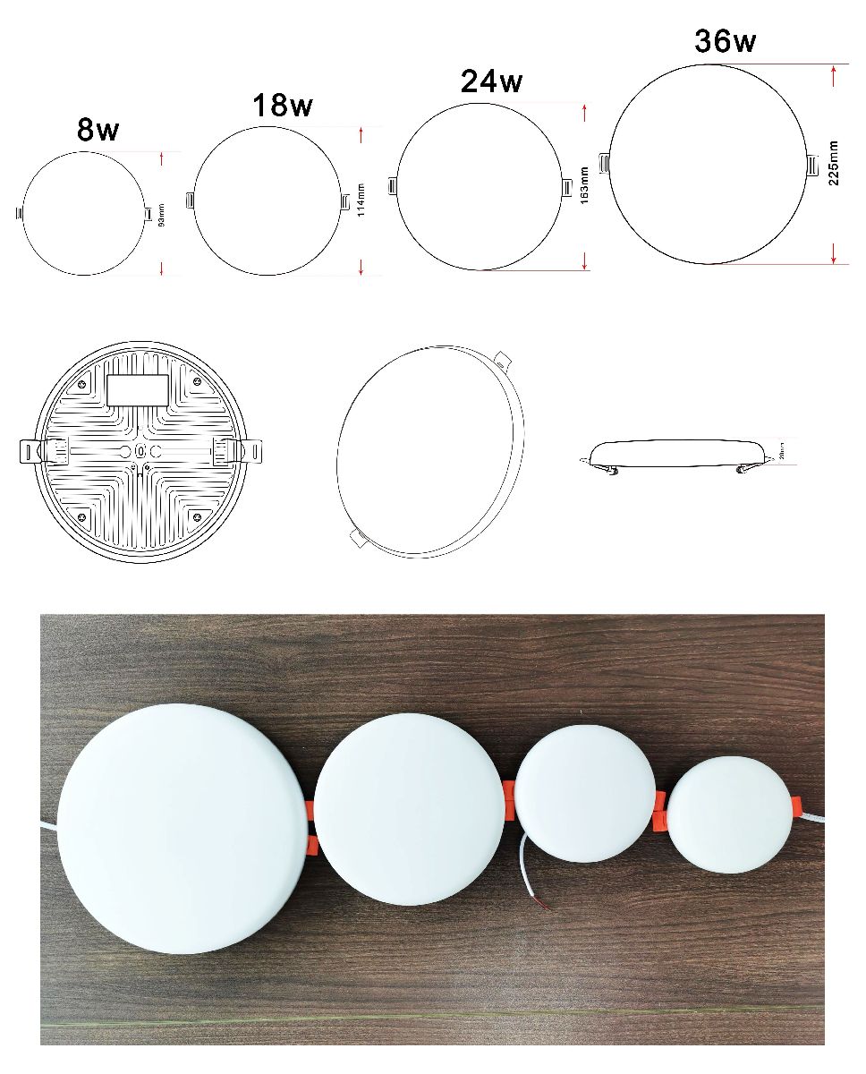 Встраиваемый светильник Zortes Cloud ZRS.57793.8