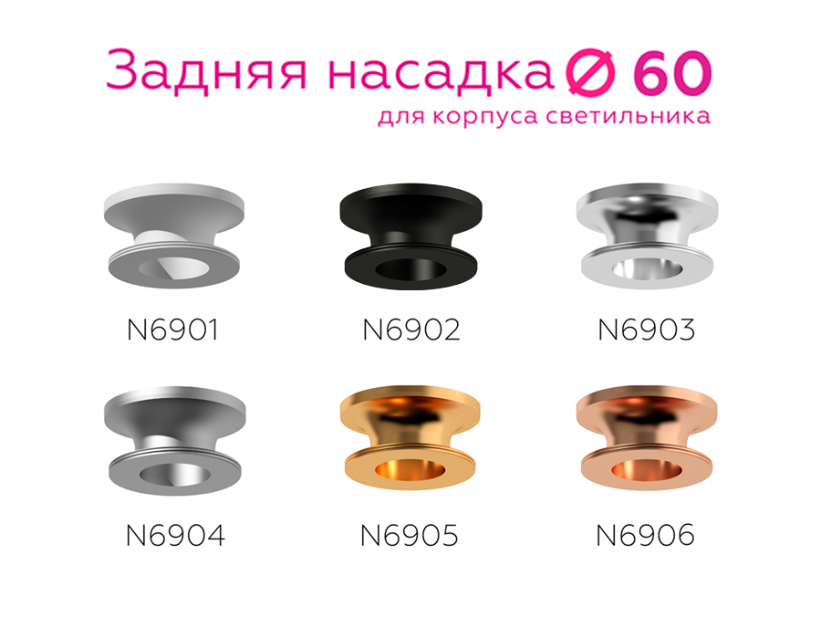 Насадка задняя накладная Ambrella Light DIY Spot N6901