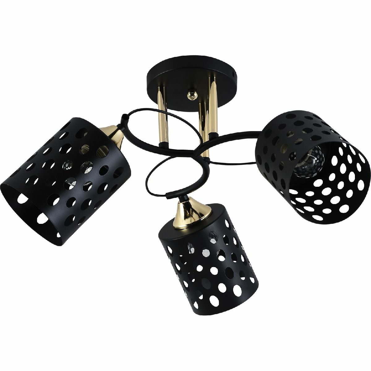 Потолочная люстра Reluce 01385-0.3-03 BK+FGD