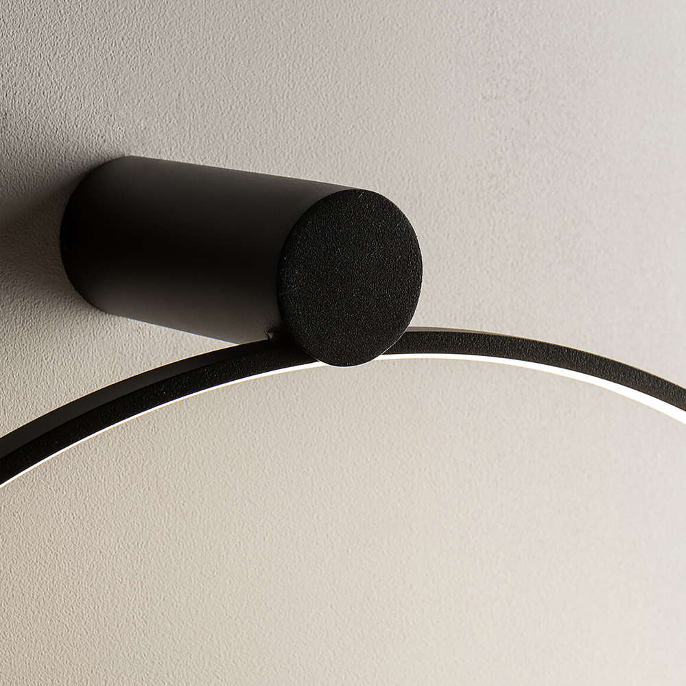 Настенно-потолочный светильник Nowodvorski Circolo Led M Black 10865