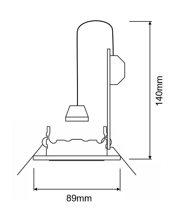 Встраиваемый светильник Deko-Light 110032