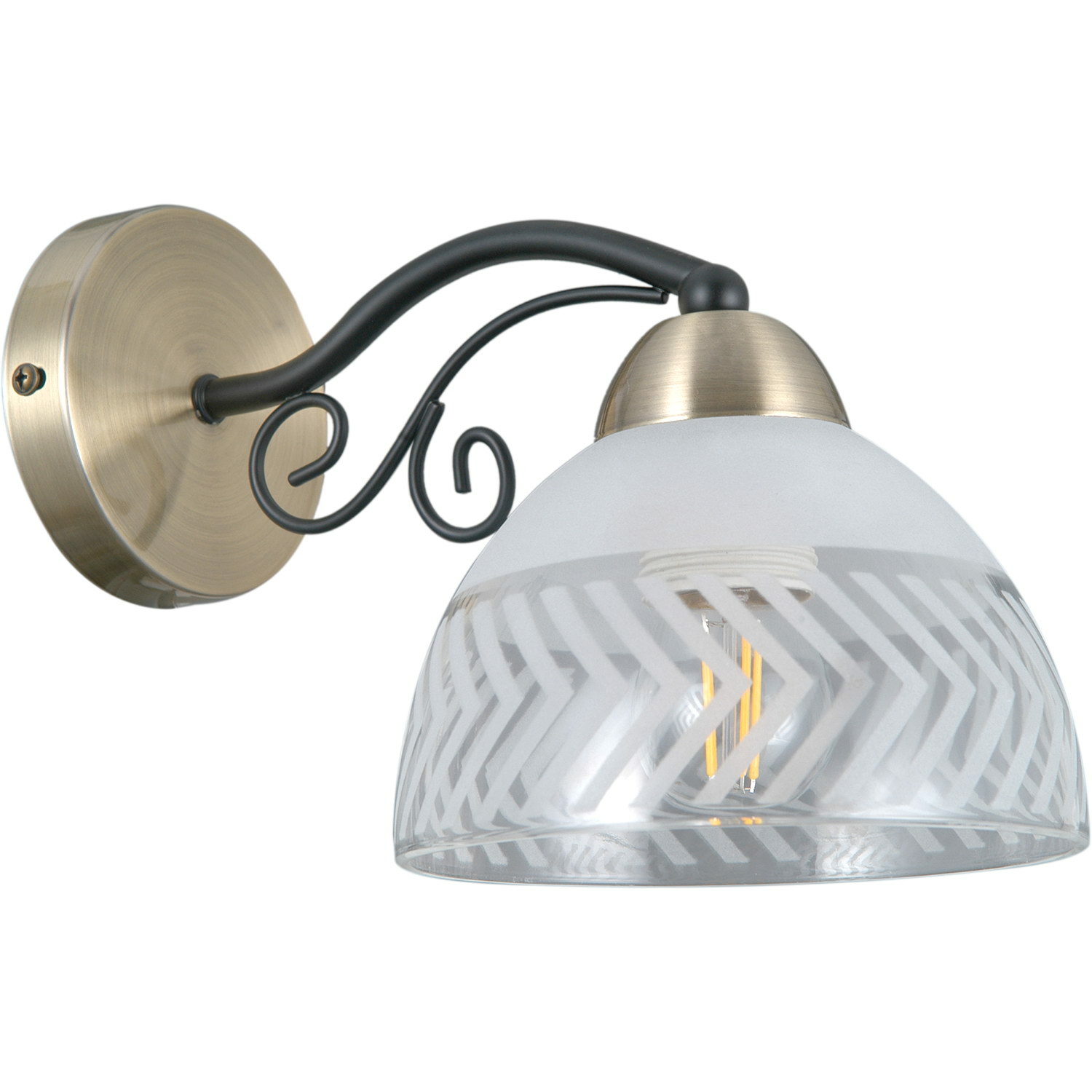 Бра Illumico IL0435-1WSQ-79 AB BK