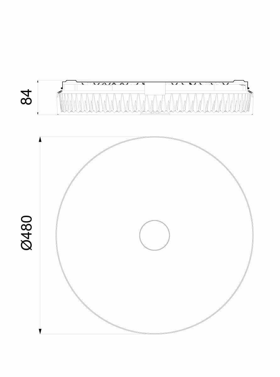 Потолочный светильник Mantra Frozen 9182