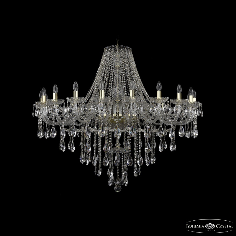 Подвесная люстра Bohemia Ivele Crystal 1415/20/460 G