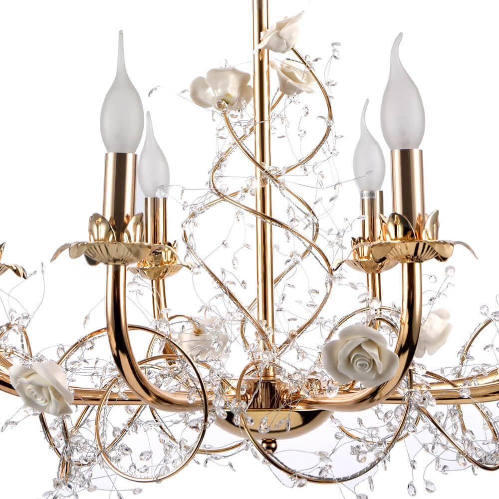 Подвесная люстра Seven Fires Эйдин 77302.01.01.08