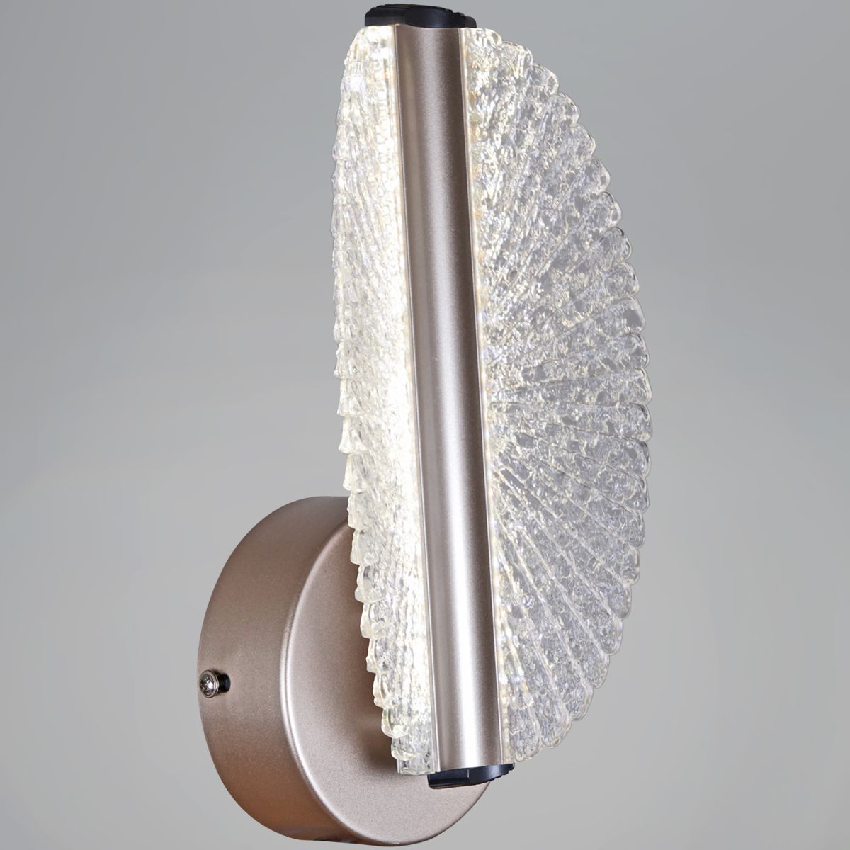 Настенный светильник Reluce 00490-0.2-01S champagne silver