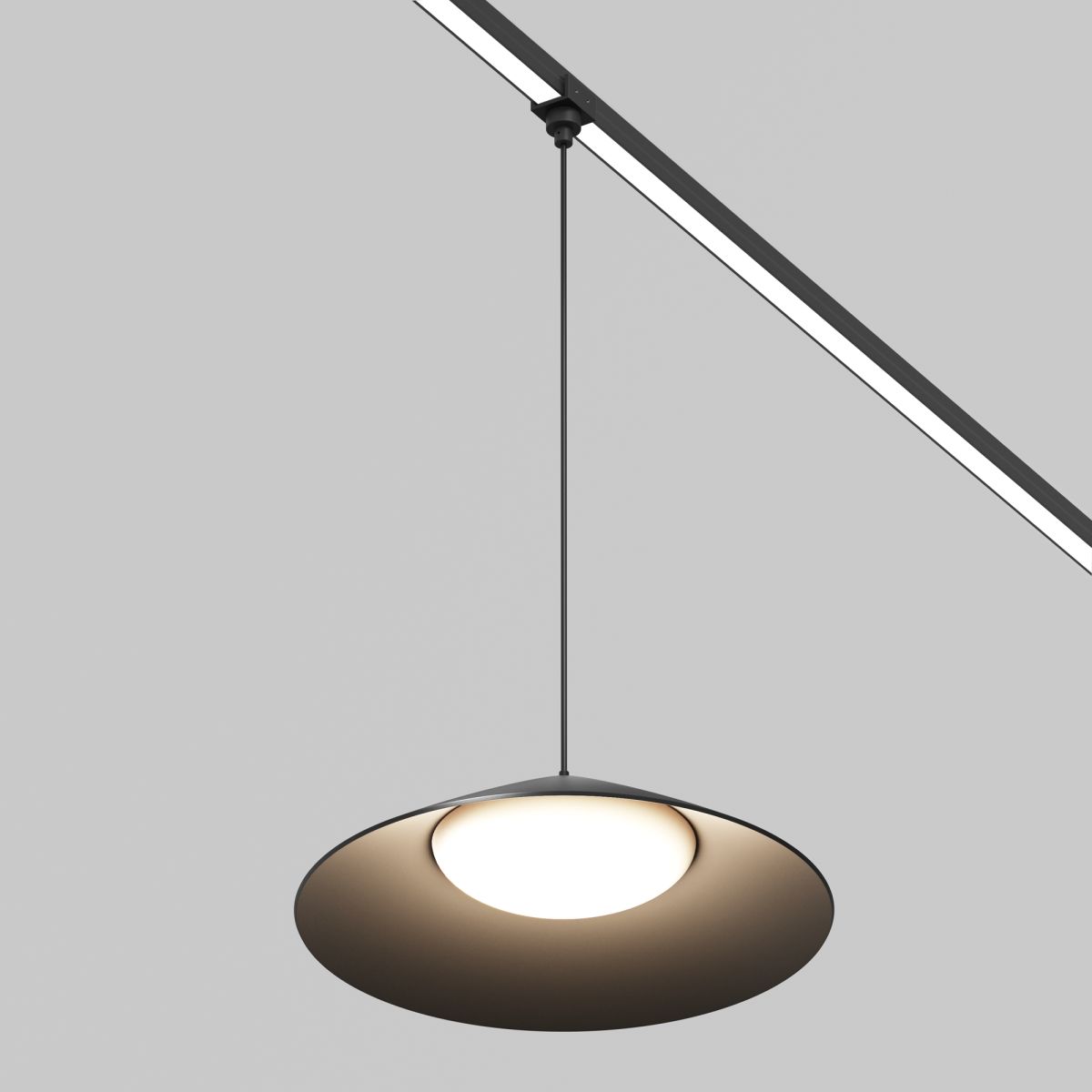 Уличный трековый светильник Maytoni Campana O-TR01-1-P-12WB3K