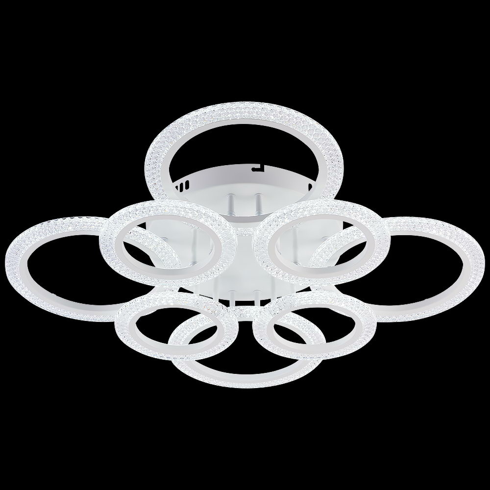 Потолочная люстра Reluce 08488-0.3-4+4A WH