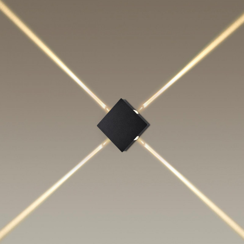 Настенный светильник черный Odeon Light 4259/8WL