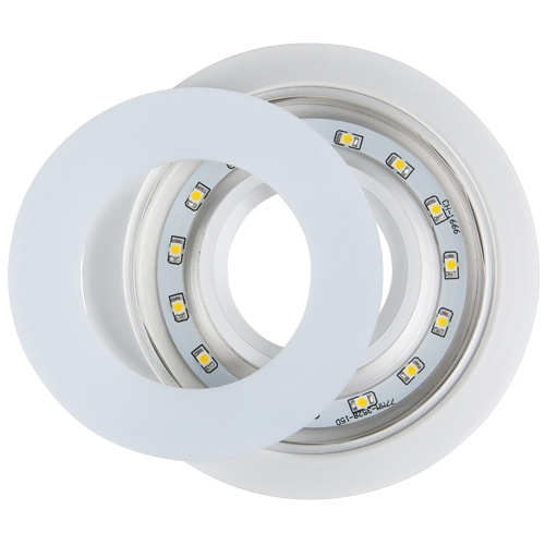 Встраиваемый светильник с двойной подсветкой Elektrostandard 1052 MR16 GD золото 4690389061684