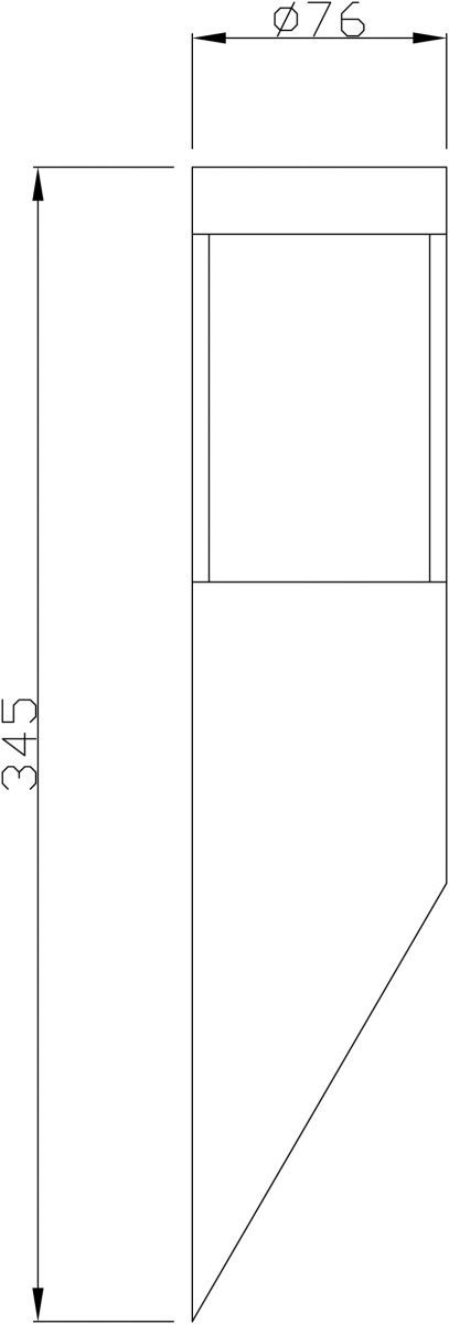 Уличный настенный светильник Deko-Light Porrima 731106