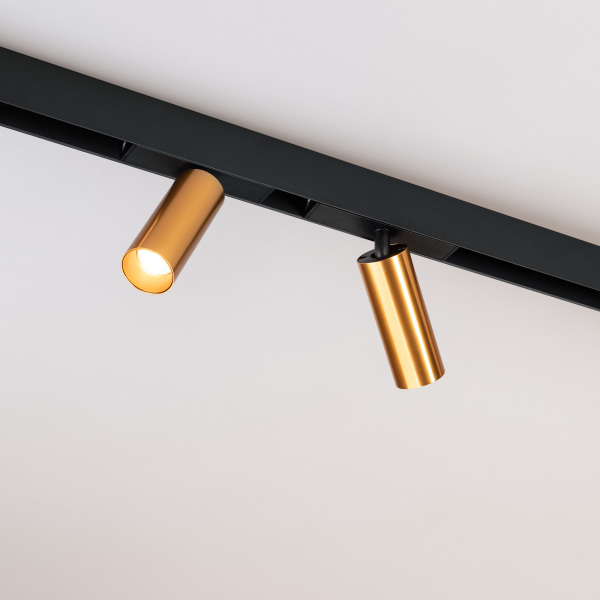 Трековый светильник для магнитного шинопровода Arlight Mag-Spot-25-R90-9W Warm3000 035001