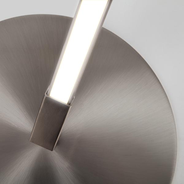 Торшер Eurosvet Hi-tech 80403/1 сатин-никель