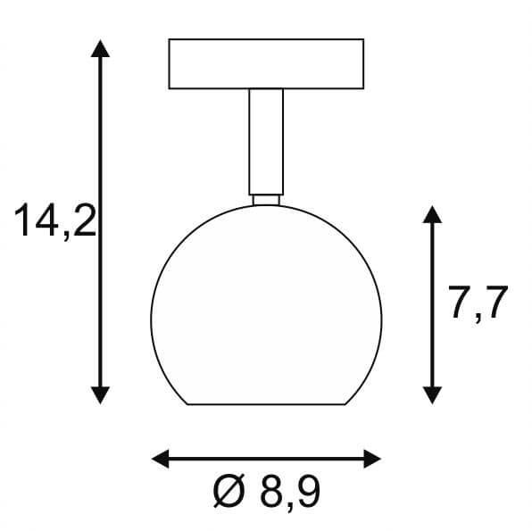 Спот SLV Enola_B Single Spot 152013