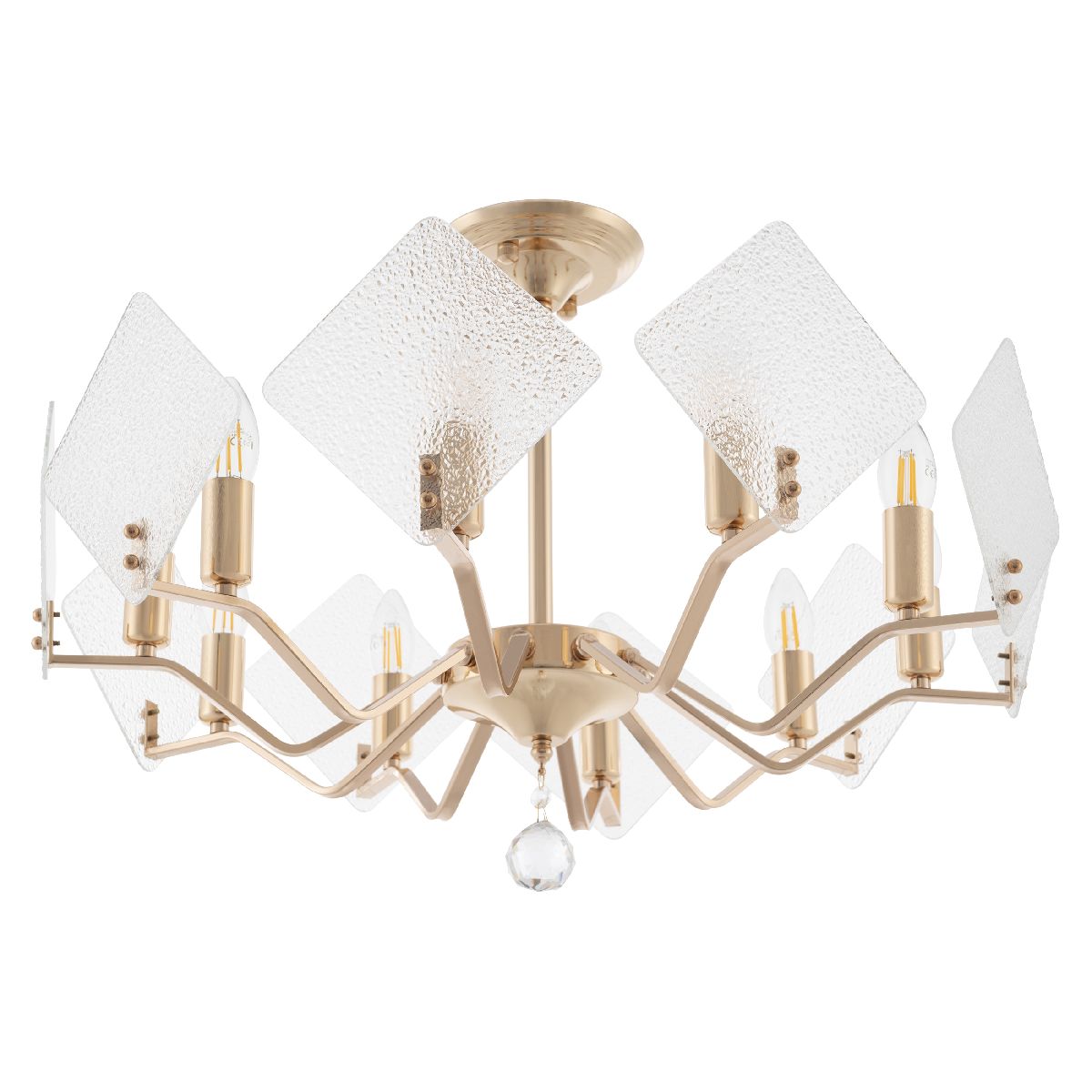 Люстра на штанге Arte Milano Sorrento 376309/10/600 GD