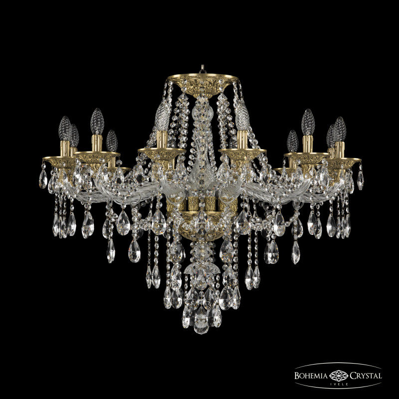 Подвесная люстра Bohemia Ivele Crystal 16115/12/300 FP
