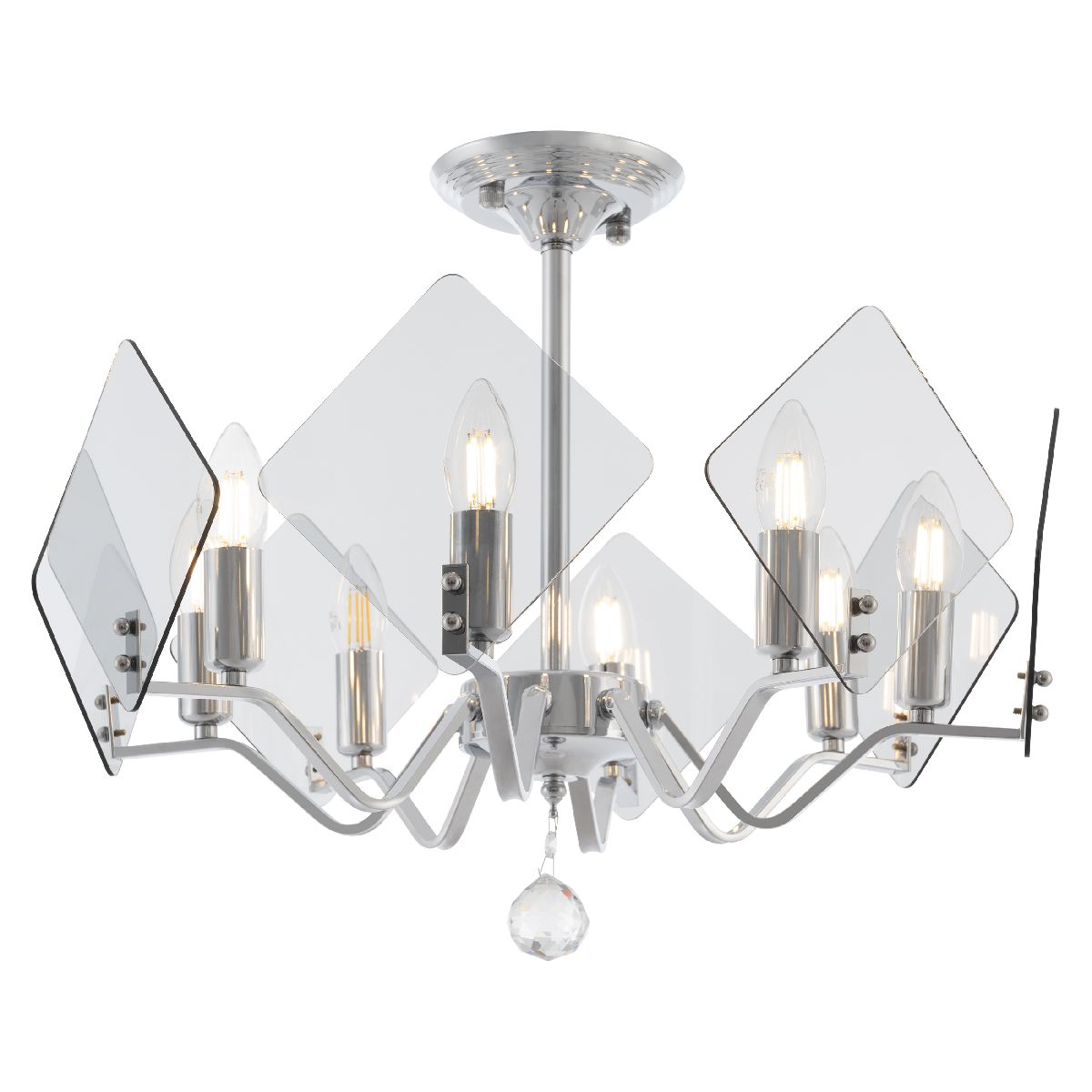 Люстра на штанге Arte Milano Sorrento 375309/8/500 CR