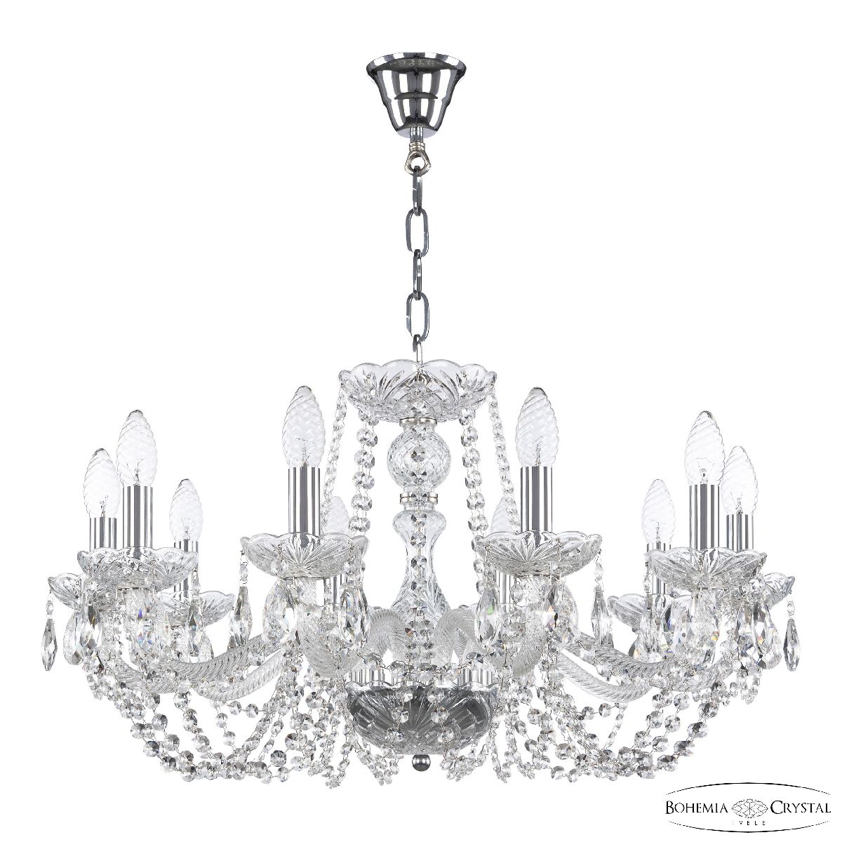 Подвесная люстра Bohemia Ivele Crystal 119/10/240 Ni