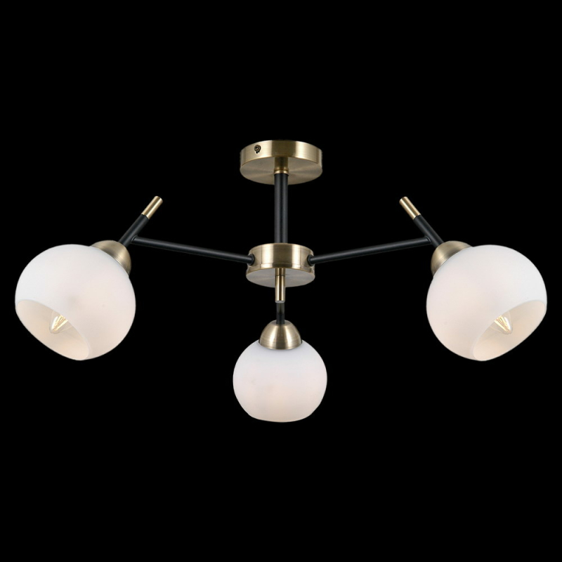 Люстра на штанге Illumico IL0375-3CBSQ-79 BK WT