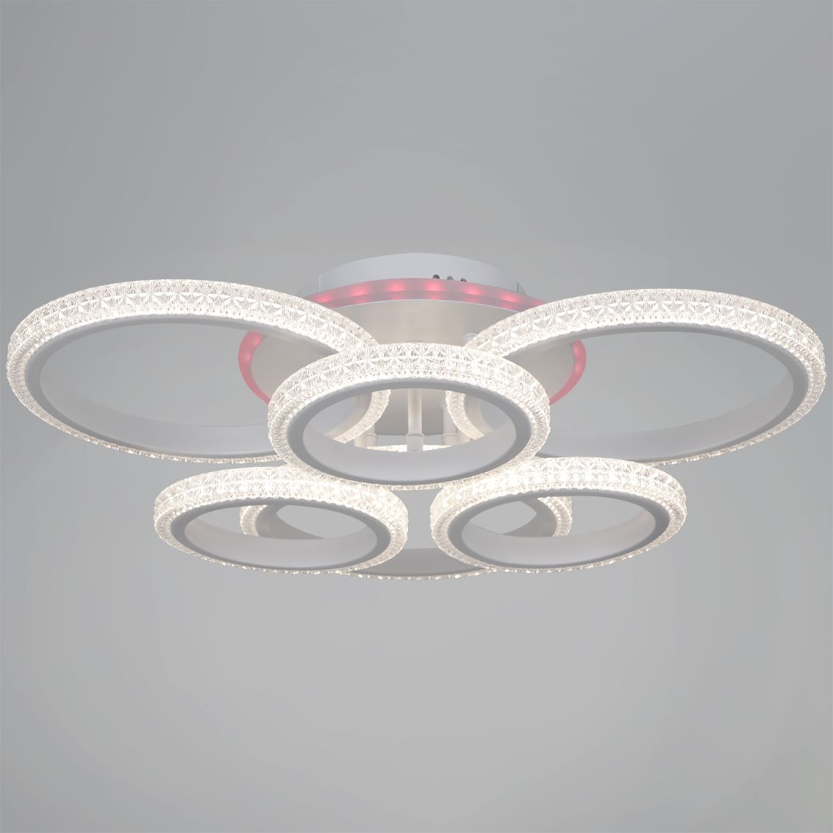 Потолочная люстра Reluce 06333-0.3-3+3A WH (RGB)