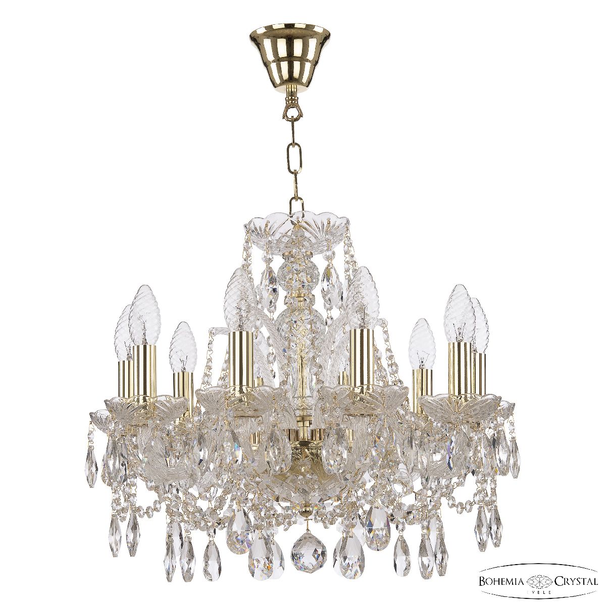 Подвесная люстра Bohemia Ivele Crystal 105/10/141 G