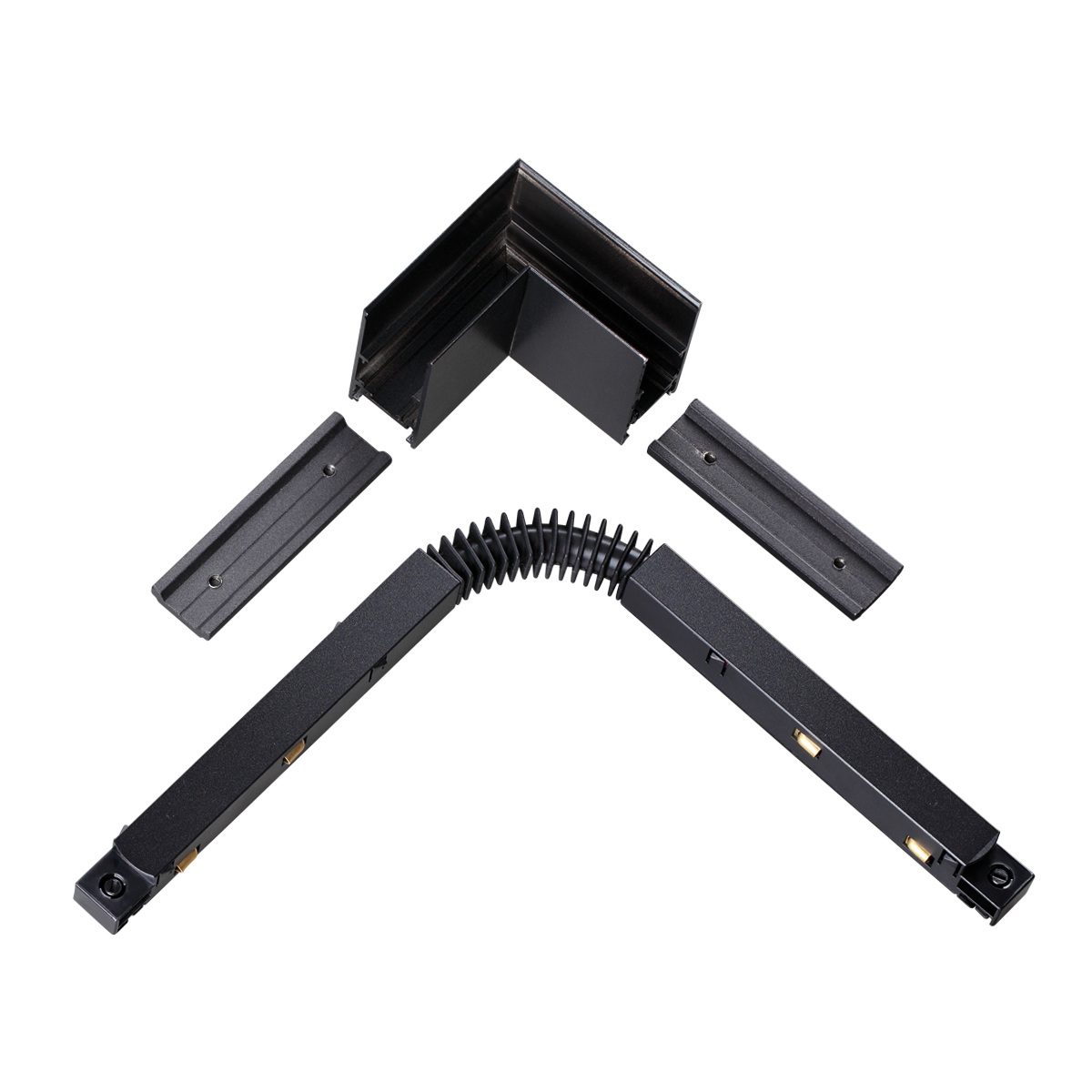 Соединитель с токопроводом для шинопровода L-образный Novotech Flum 135122