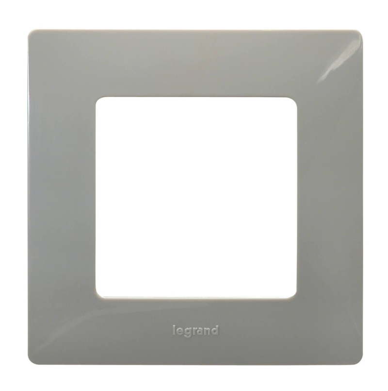 Рамка 1-постовая Legrand Etika светлая галька 672521