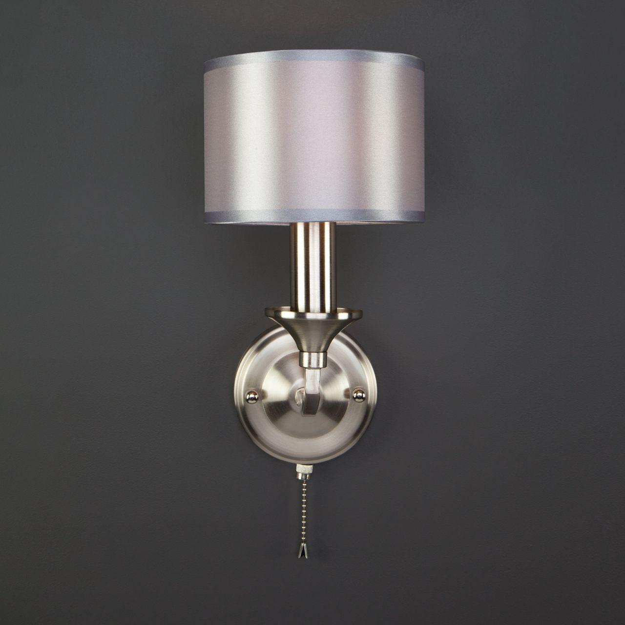 Бра Eurosvet Diana 60067/1 сатин-никель