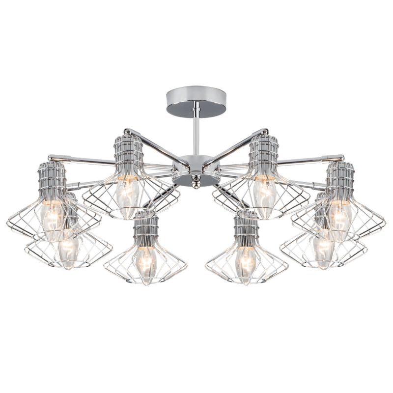 Потолочная люстра Eurosvet Tranello 70108/8 хром