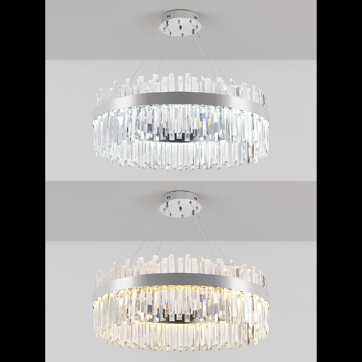 Подвесная люстра Natali Kovaltseva Riveria LED LAMPS 81273