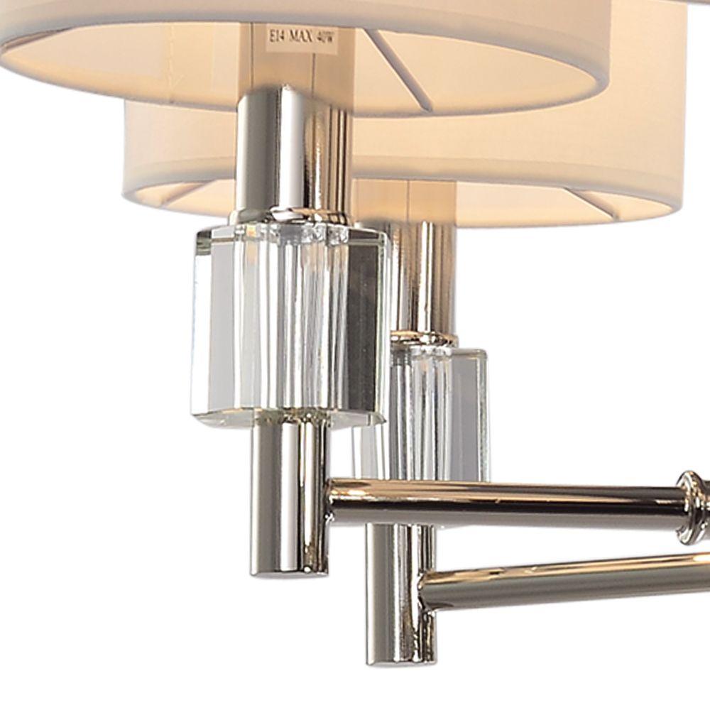 Подвесная люстра Lumien Hall Малье LH1053/8H-NK-WT