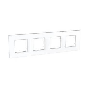 Рамка 4-постовая Schneider Electric Unica Quadro MGU2.708.18