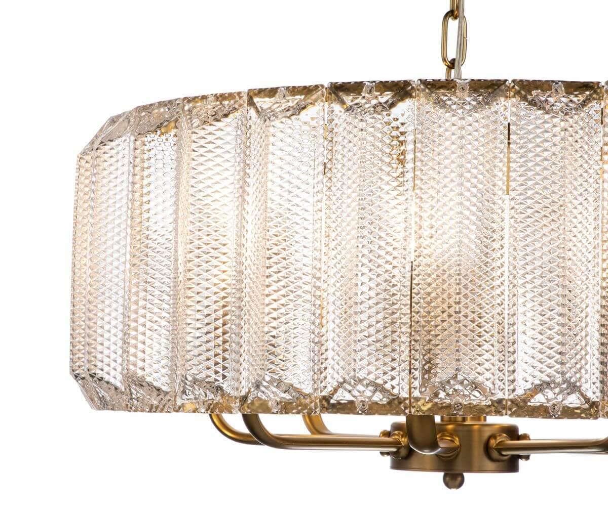 Подвесная люстра Indigo Piroet 12011/8P Brass V000052