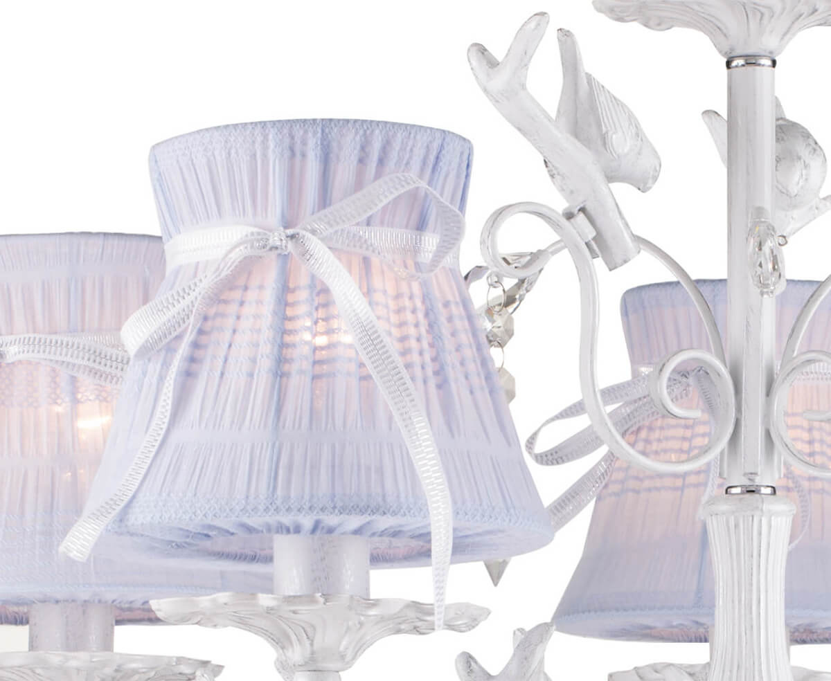 Подвесная люстра Lumien Hall Жизель 1011/5P-WS