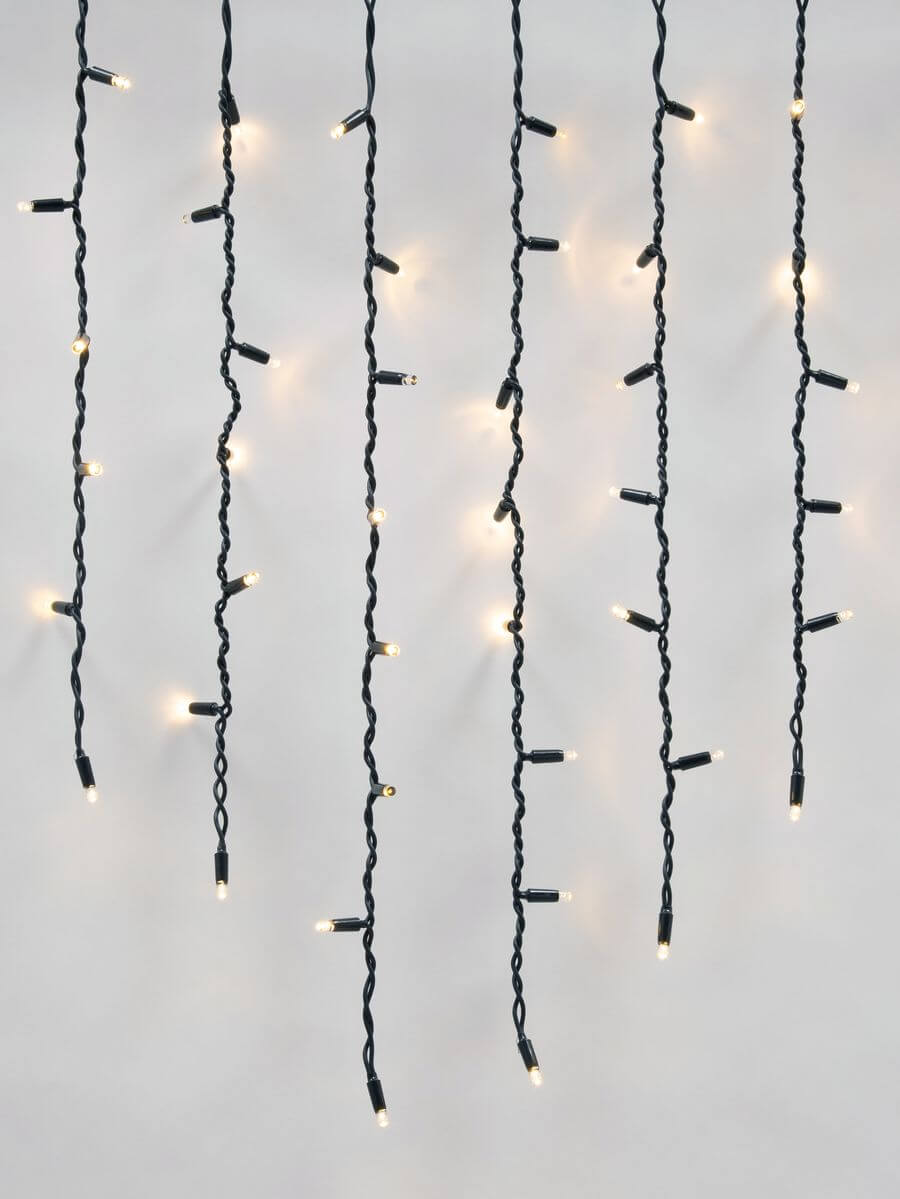 Уличная светодиодная гирлянда Uniel занавес (UL-00003938) теплый белый ULD-C2030-240/TBK Warm White IP67