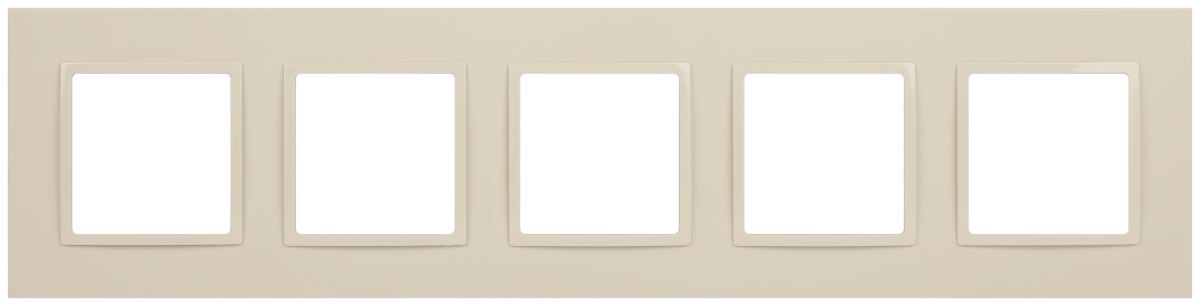 Рамка на 5 постов Эра Elegance 14-5015-02 Б0060592