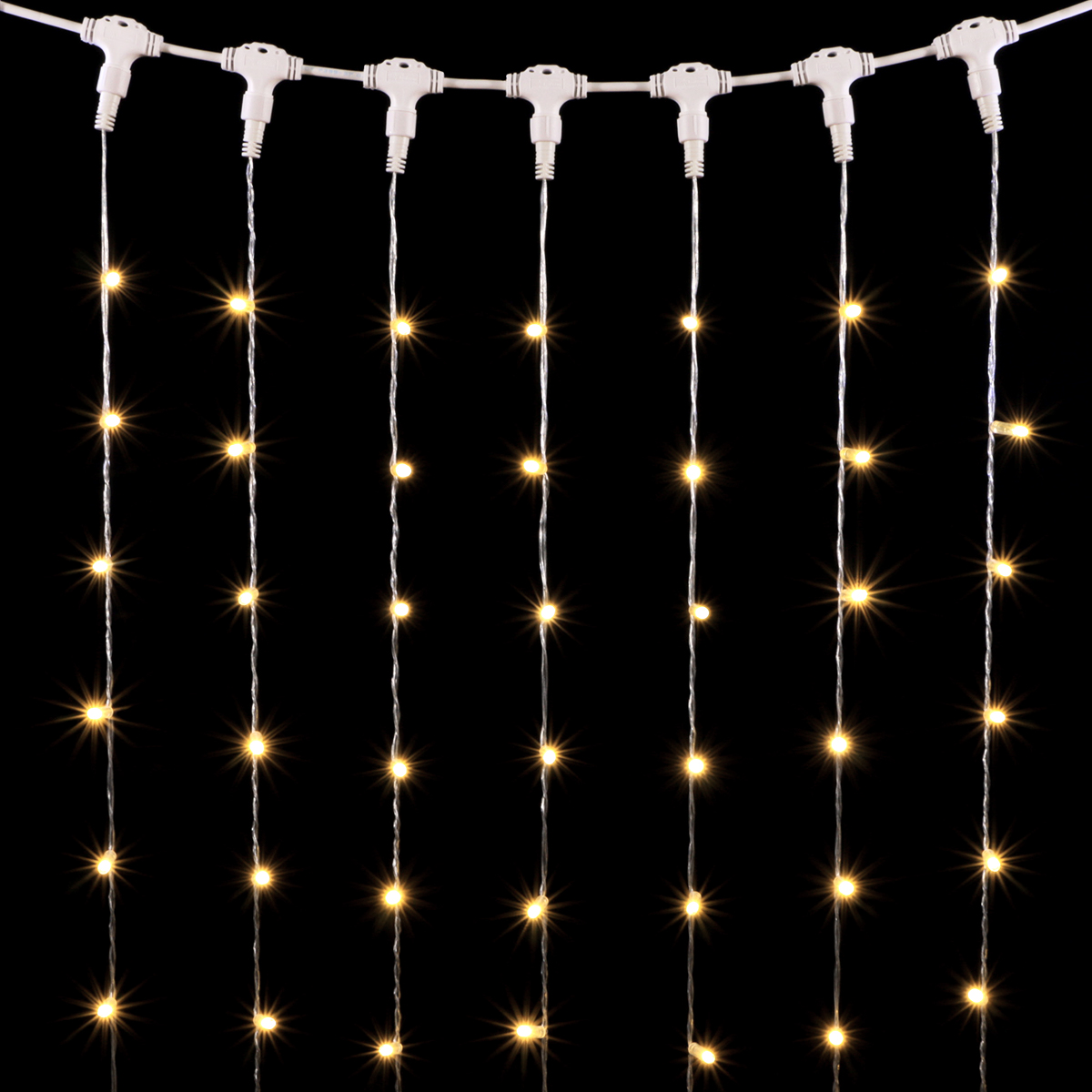 Гирлянда Бахрома с колпачком Laitcom (LTC) PCL601CAP-10-2WW