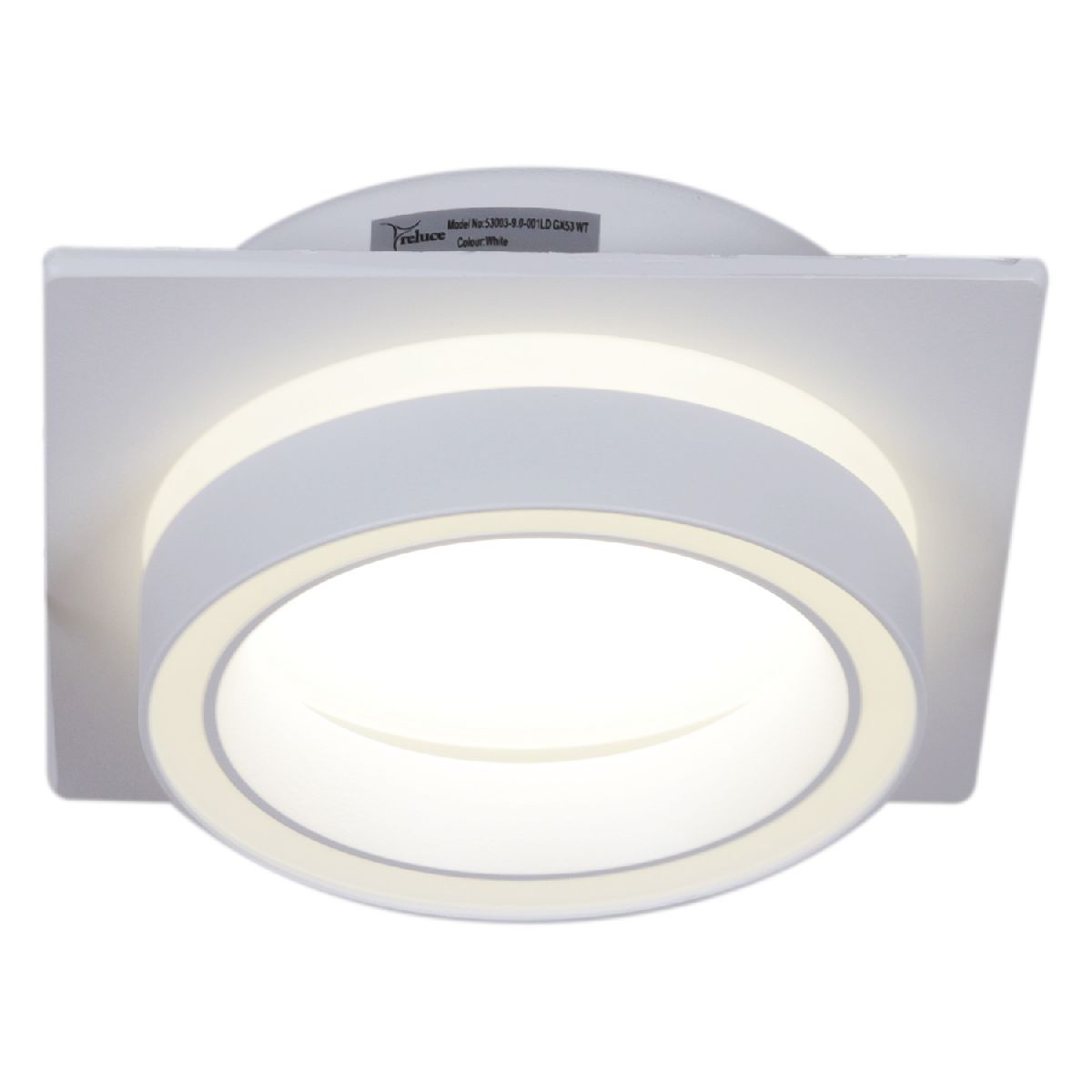 Встраиваемый светильник Reluce 53003-9.0-001LD GX53 WT