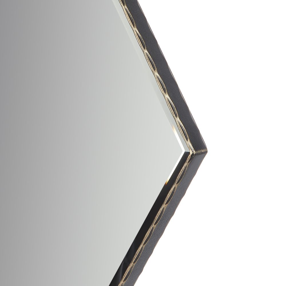 Зеркало Runden Ромб II золото/патина V20111