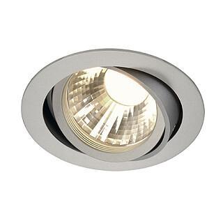 Встраиваемый светильник SLV NEW TRIA LED DISK 4000K серебристый 113574
