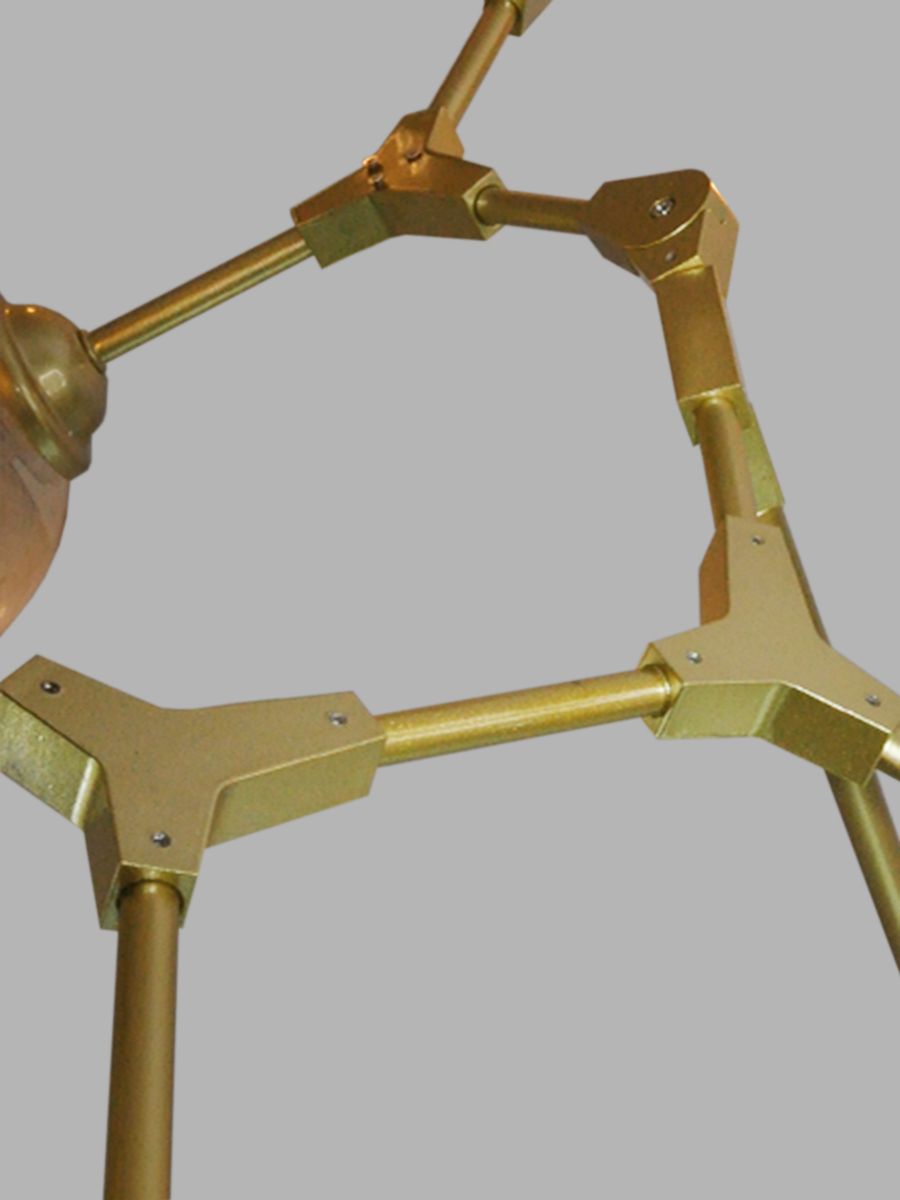 Люстра на штанге Elvan LU-113/6-Е27-Gl