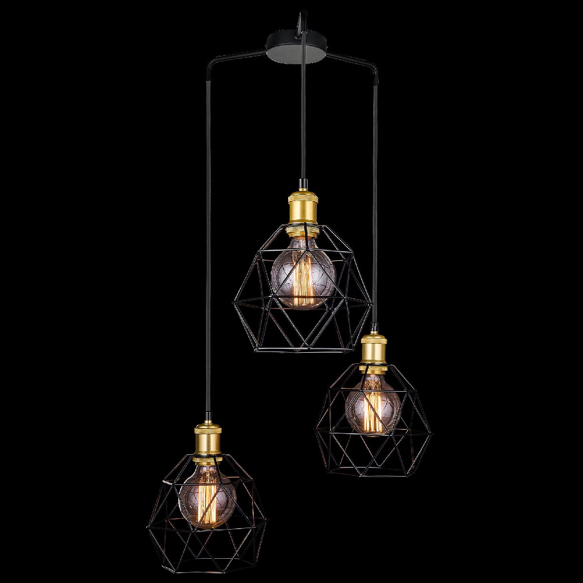 Подвесной светильник 33 Идеи PND16S.03.04.003BL.GO-IKS.BL