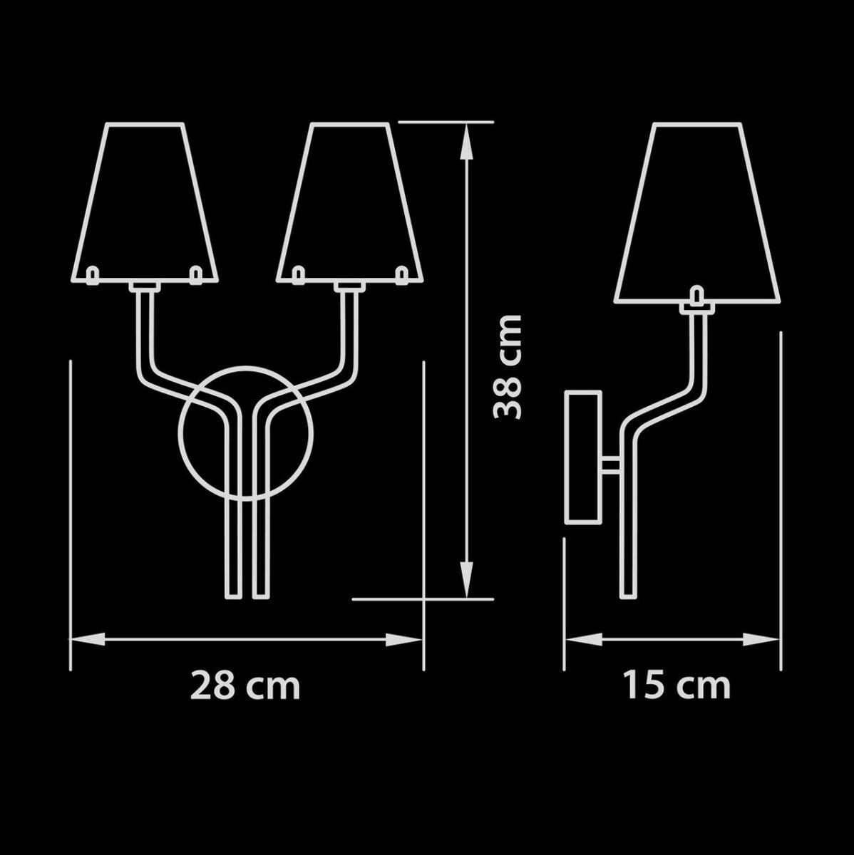 Бра Osgona Diafano 758622 УЦ