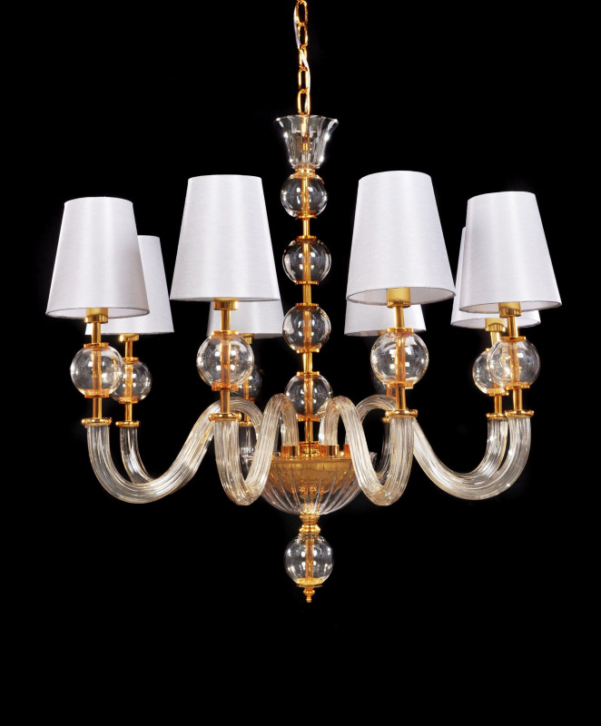 Подвесная люстра Lumina Deco Stefanea LDP 5012-8 WT