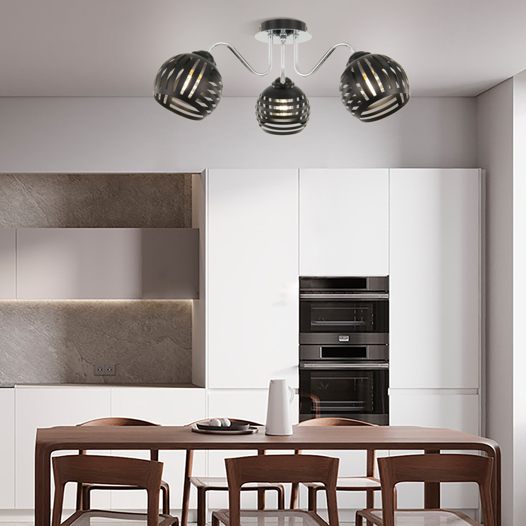 Потолочная люстра Arte Milano Amalfi 325107/3 BK.CR